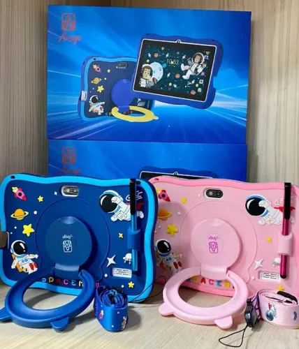 Tablet Infantil 7Pol Wifi 64Gb+4Gb Compatível com Zap Astronauta