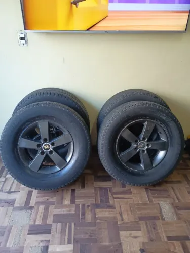 Jogo de rodas aro16 p/ Ranger e Hav