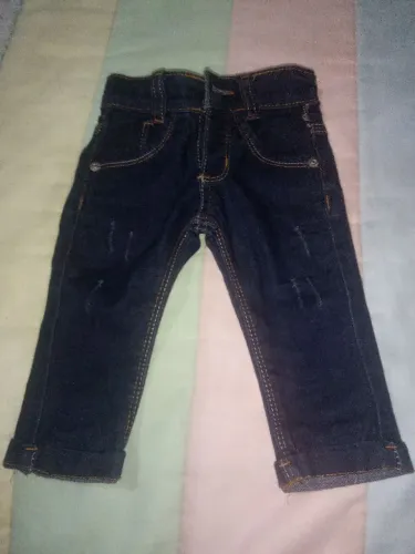 Calça jeans bebê menino 