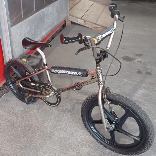 Bicicleta Caloi Cross Extra Cromo Nylon original  monareta