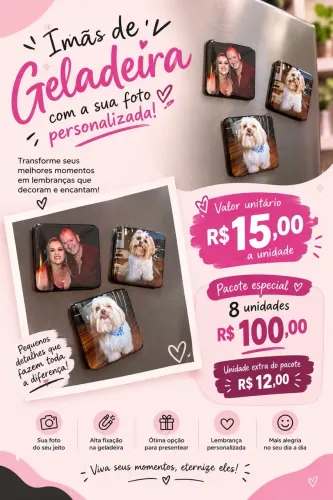 Imãs Personalizados