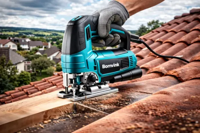Serra Tico-Tico Elétrica 550W 110V Madeira Metal Bomvink BOM-9667