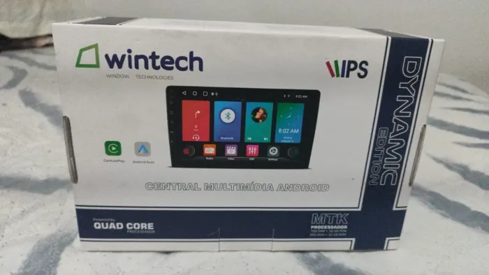Central Multimídia Wintech tela 9 