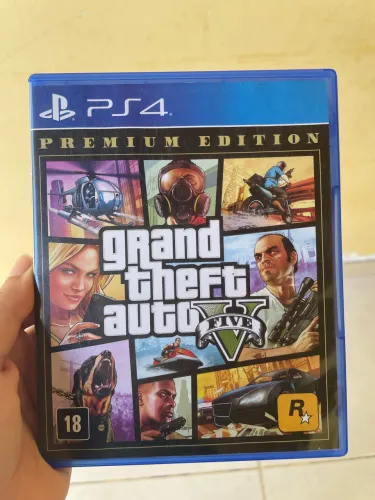 GTA V PS4 - Mídia Física