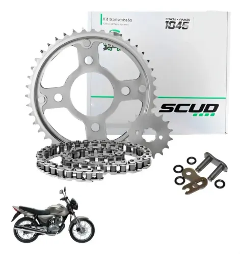 Kit Relação Com Retentor Scud Titan 150 2004-2015