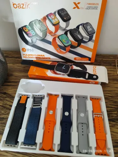 Relógio smartwatch w97 pro novo
