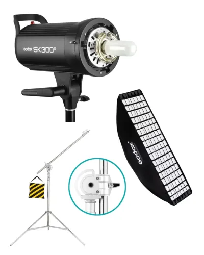 Kit de Iluminação para Estúdio - Godox