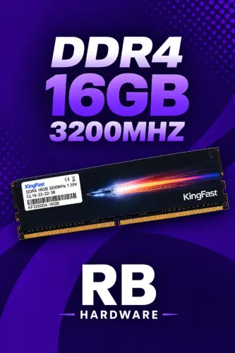 Memória RAM KingFast DDR4 16GB 3200MHZ PC NOVA