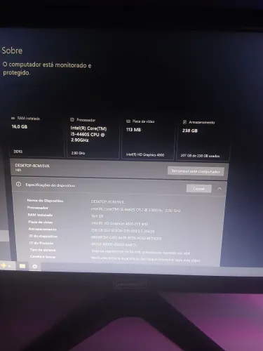 Vendo pc ou troco por vídeo game