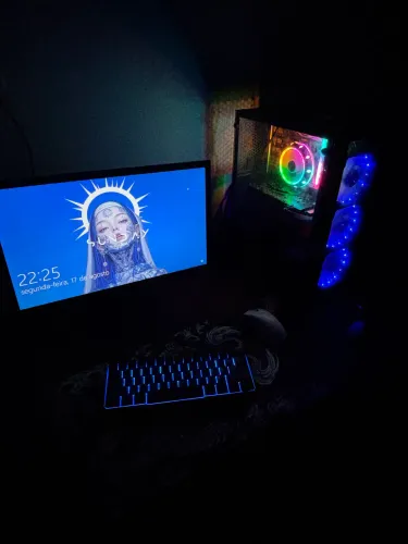 ? PC GAMER + 2 MONITORES - PRONTO PRA JOGAR E TRABALHAR
