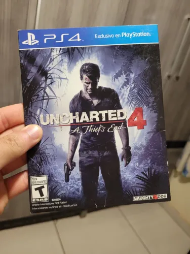Jogos ps4 uncharted 4 e uncharted the lost legacy