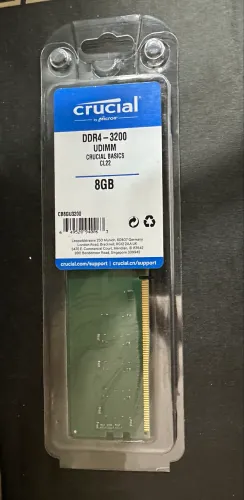8GB Memória RAM DDR4 3200Mhz para computador