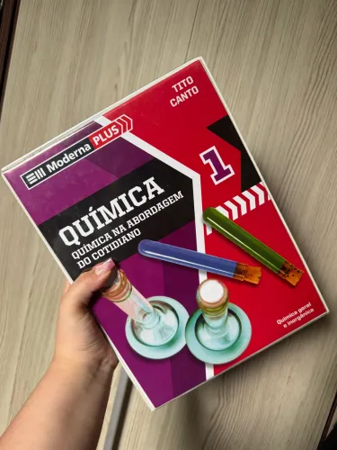 Livro Química Moderna Plus - Tito e Canto