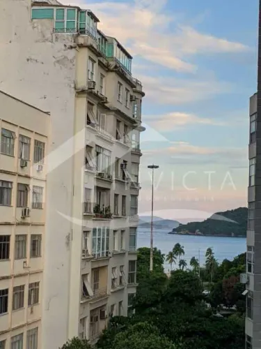 QUARTO E SALA NO FLAMENGO COM VISTA PRO MAR!!!