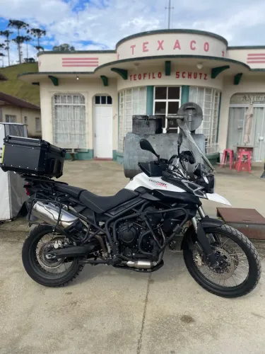 Tiger 800xc - MOTO TOP E COMPLETA, REVISADA!