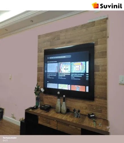 Vendo conjunto painel, rack e mesa de centro