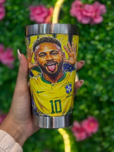 Copo Térmico do Brasil 473ml - times