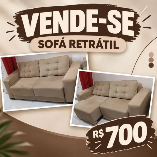 Sofá retrátil