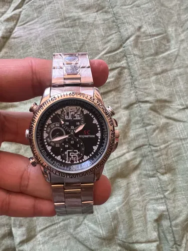 Relógio espião importado Tacômetro de Relógio SC High & Tide novíssimo nunca foi usado