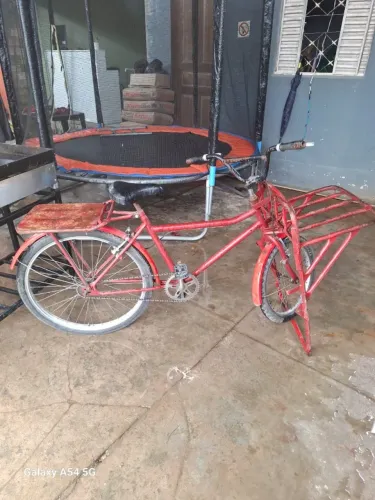 ? BICICLETA CARGUEIRA REFORÇADA - IDEAL PARA TRABALHO E TRANSPORTE!