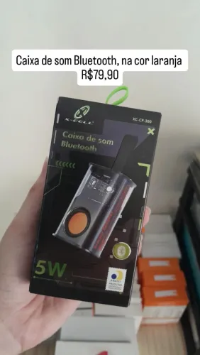 Caixa de som bluetooth