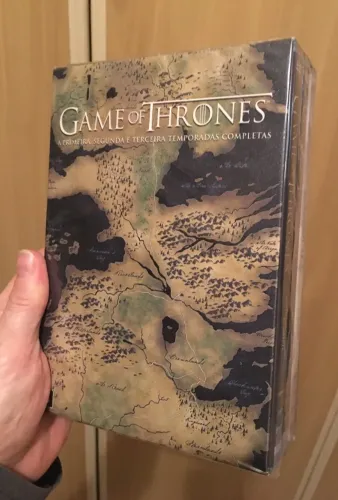Box original serie Game Of Thrones 1ª a 3ª Temporadas - lacrado
