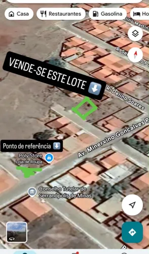 Lote a venda em bairro bom de Serranópolis