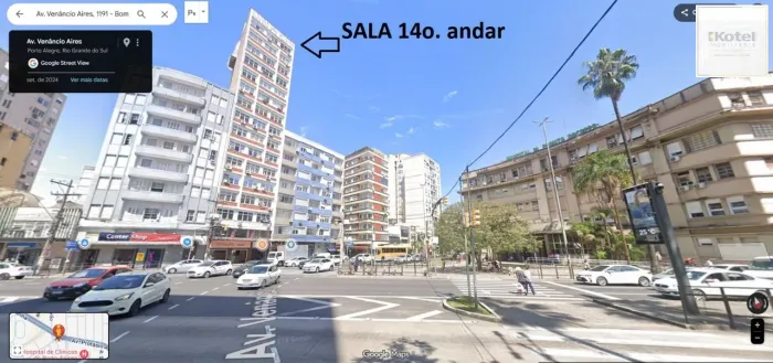 Sala comercial à venda/Porto Alegre/ Bom Fim/ frente HPS/ 70m²/