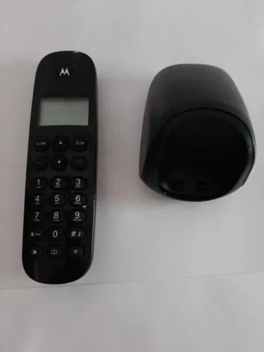Telefone Sem Fio Motorola Preto Moto700 | Ótimo Estado