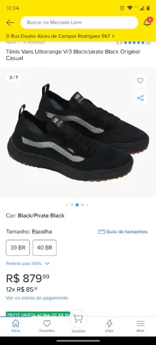 Tênis vans original