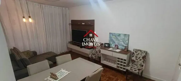 Apartamento com 3 dormitórios para alugar, 86 m² por R$ 4.500,02/mês - Embaré - Santos/SP