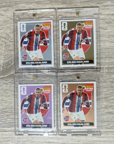 Figurinhas Legend Erling Haaland - kit completo