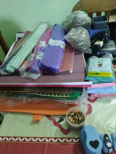 Material para artesanato.