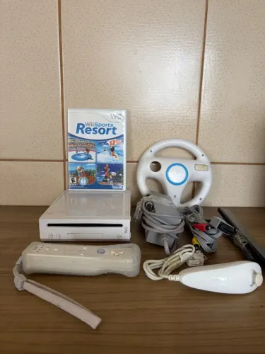 NINTENDO WII COMPLETO TODOS ORIGINAL