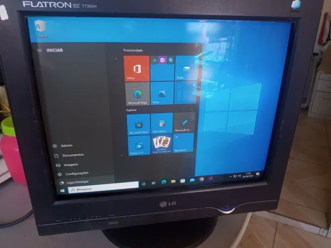 Monitor CRT LG 17polegadas preto 