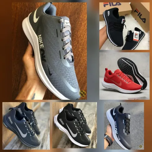 Tênis masculino Nike e adidas