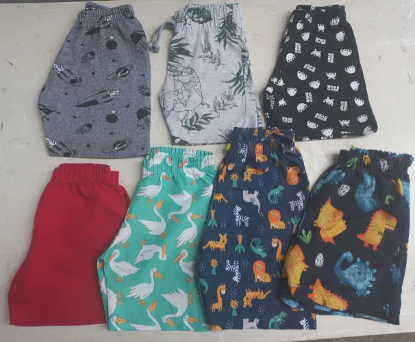 Lote de Shorts Bebê Menino 12-18 meses
