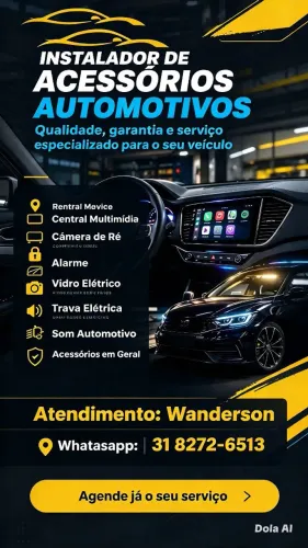 Instalador de acessórios Automotivo