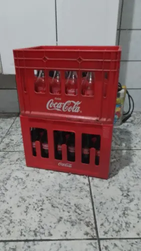 Caixa de cerveja e refrigerante