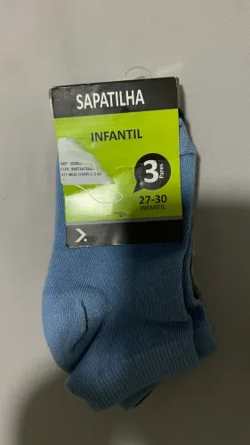 Meias Oxer TAM 27-30 - 3 pares NOVAS
