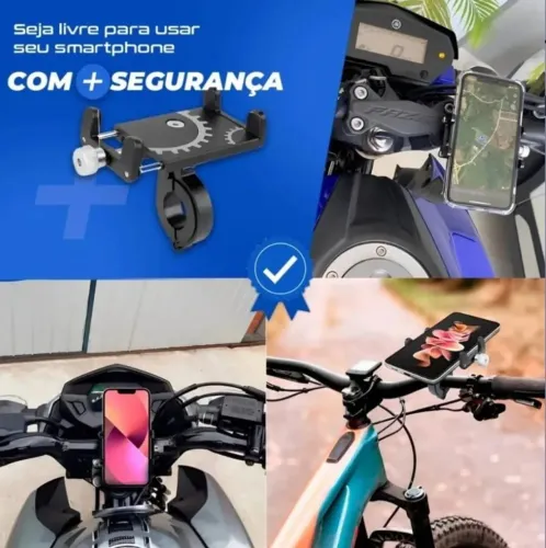suporte alumínio para bike, moto, Scooters etc