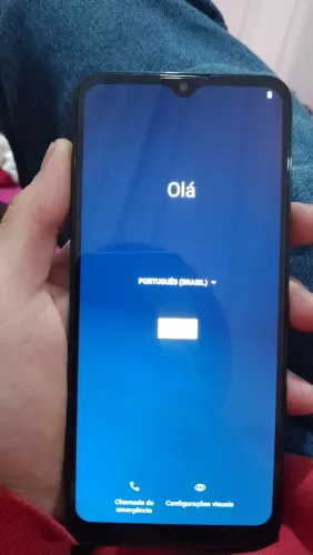 Moto g9 play azul novoo