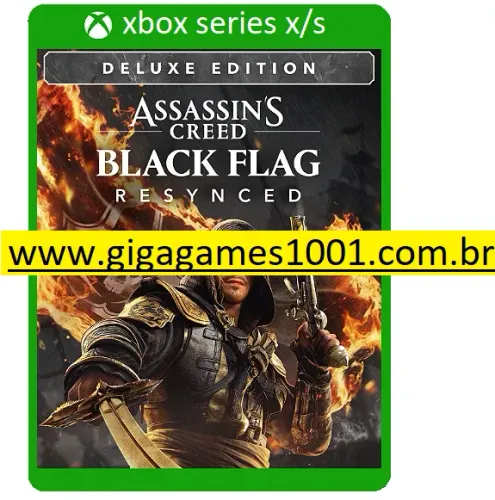 Assassin's Creed Black Flag Resynced Edição Deluxee