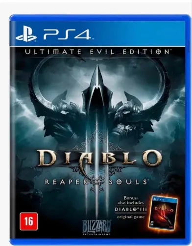 Jogo Diablo III 3 The ultimate evil reaper of souls ps4 ps5 Playstation