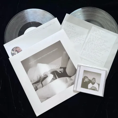 Vinil The Tortured Poets Department Phantom Clear (Target)