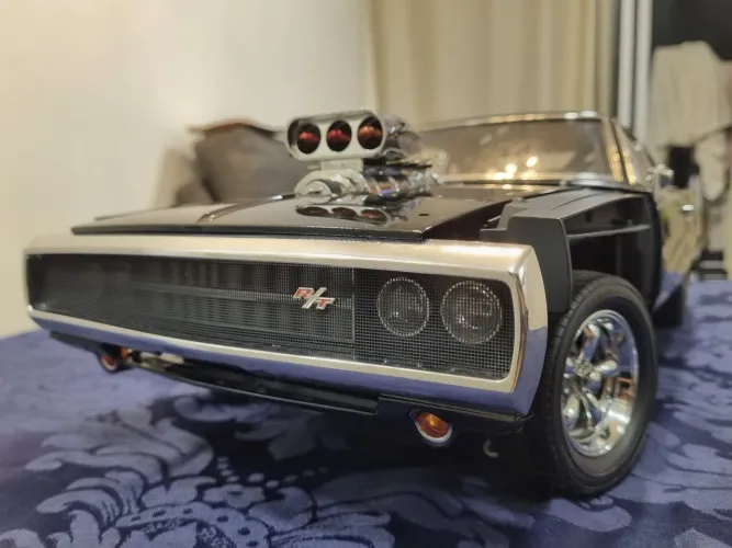 Dodge charger RT miniatura de colecionador oficial da Deagostini