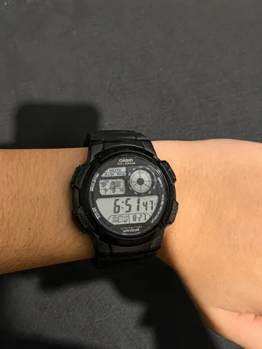 Relógio Casio ae-1000w preto