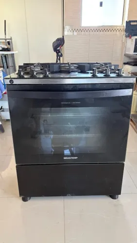 Fogão Brastemp 5 Bocas Preto - BFS5VCE - R$ 1.100,00