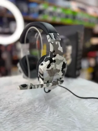 Headset Gamer Camuflado