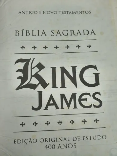 Bíblia de estudo king james